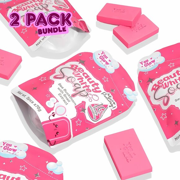 Beauty Whitening Soap by You Glow Babe (2 PACK BUNDLE) - Picture 1 of 4